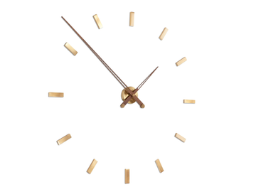 TACON - Wall-mounted brass clock by Nomon - view 2