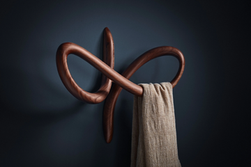 VERTIGO - Walnut coat rack / wall decor item by Nomon - view 3