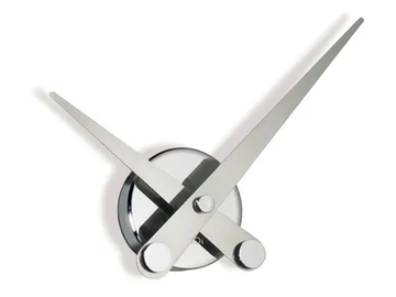 AXIOMA MINI - Wall-mounted metal clock by Nomon - view 2