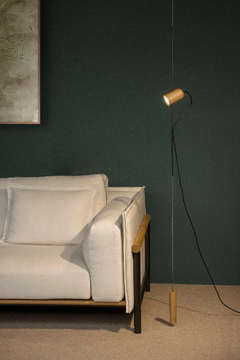 ONFA - Dimmable LED oak pendant lamp by Nomon - view 3