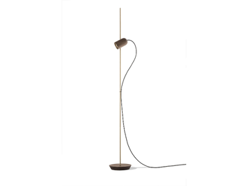 ONFA - Adjustable LED walnut floor lamp by Nomon - view 2
