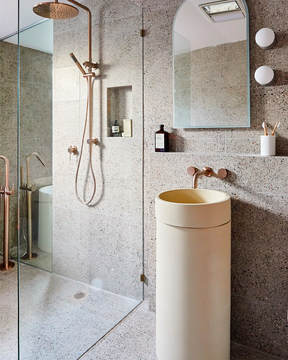 Cylinder - Hoop Basin (Custard) by Nood Co