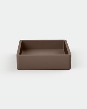 Vesl Square Basin (Paperbark) by Nood Co