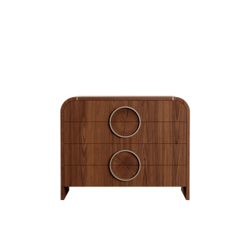 Milano Chest of drawers, American Walnut — NORD ARIN by Nordarin Prod Com