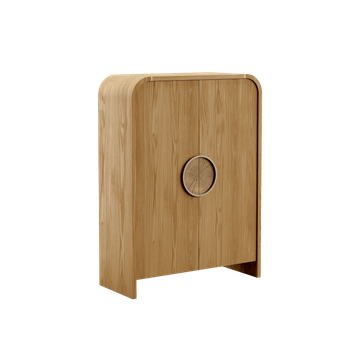 Milano Highboard, Oak — NORD ARIN by Nordarin Prod Com