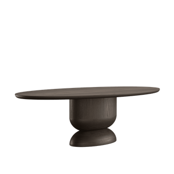 Silence Oval Dining Table, Oak — NORD ARIN by Nordarin Prod Com