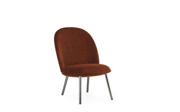 Ace Lounge Chair Black Metallic City Velvet by Normann Copenhagen - view 2
