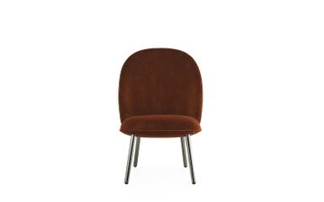 Ace Lounge Chair Black Metallic City Velvet by Normann Copenhagen - view 3