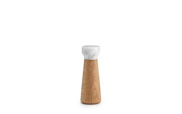 Craft Salt Mill Small Oak/White by Normann Copenhagen - view 2