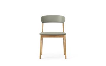 Herit Chair Upholstery Oak Synergy Grey by Normann Copenhagen - view 3