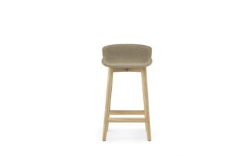 Hyg Barstool 65 cm Front Upholstery Oak Sand/Synergy by Normann Copenhagen - view 3