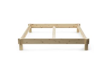 Notch Bed Frame 180 x 200 cm Pine by Normann Copenhagen - view 2