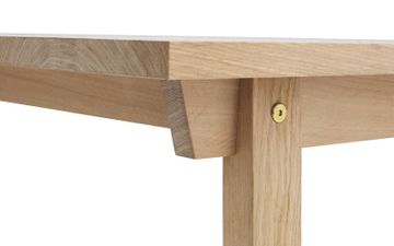 Slice Table 90 x 300 cm Oak by Normann Copenhagen - view 4
