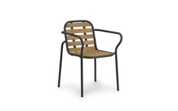 Vig Armchair Robinia Black by Normann Copenhagen - view 2