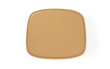 Form Seat Cushion Leather Camel by Normann Copenhagen