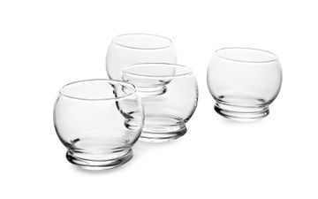 Rocking Glass - 4 pcs, 25 cl Glass by Normann Copenhagen