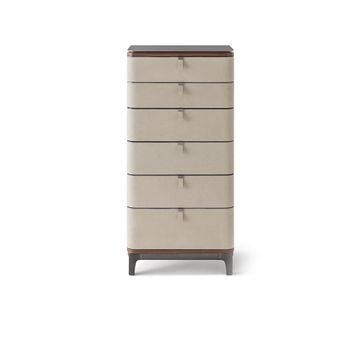 EMPIRE PM4094 - Walnut chest of drawers by OAK