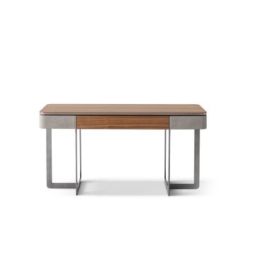 LEXINGTON PM4003 - Walnut secretary desk with drawers by OAK