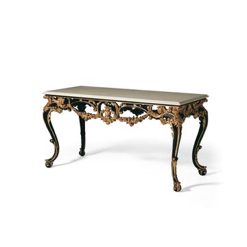 MG5080 - Lacquered rectangular wooden console table by OAK