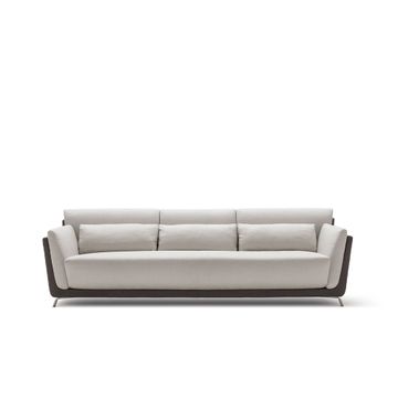 MOMA PM4050/240 - 3 seater fabric sofa by OAK