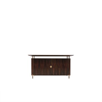 SC3006 - Low wooden office storage unit by OAK