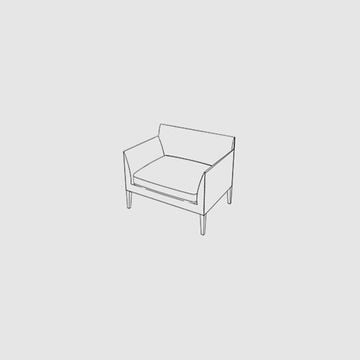 divine recline club chair by OCHRE