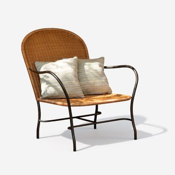 Wicker Armchair by OFFICINACIANI