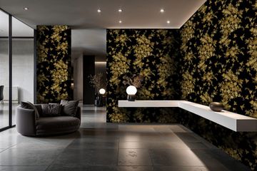 Oriental Express Tree of Life Black and Gold by Officinarkitettura®