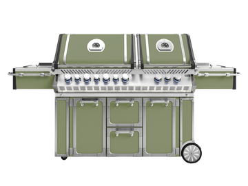 OG Professional Grill 140 Freestanding Barbecue by Officine Gullo srl