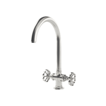 Traditional smooth-arc tap by Officine Gullo srl