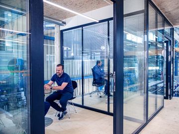 Glass partition wall systems by OKALUX - view 8