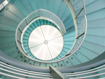 Glass stairs and floors by OKALUX - view 5