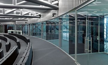 Interior glass by OKALUX