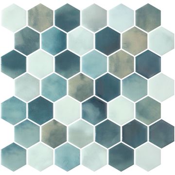 Hex XL Eloa Matte - Mosaico Vítreo de ONIX by ONIX​