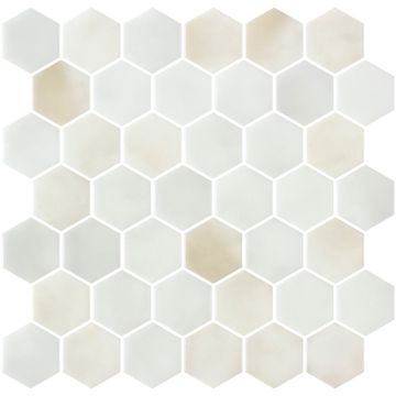 Hex XL Gaia Matte - Mosaico Vítreo de ONIX by ONIX​