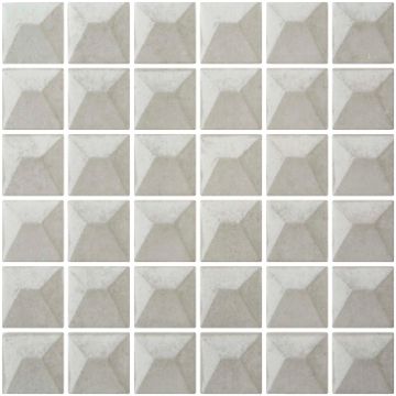 Mosaico tridimensional Penta Pyramid Nusa Matte de ONIX by ONIX​