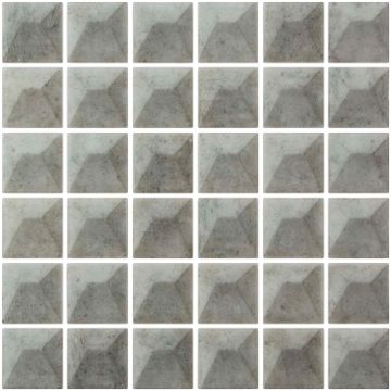 Mosaico tridimensional Penta Pyramid Sukabumi Matte de ONIX by ONIX​