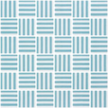 Penta Bidart Artic Blue Matte - Mosaico Vítreo de ONIX by ONIX​
