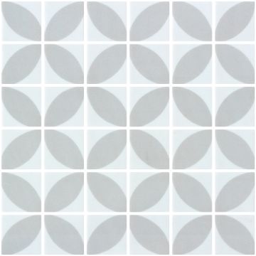 Penta Dahlia Light Grey Matte - Mosaico Vítreo de ONIX by ONIX​