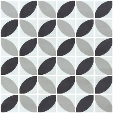 Penta Dahlia Mix Black Matte - Mosaico Vítreo de ONIX by ONIX​