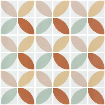 Penta Dahlia Mix Orange Matte - Mosaico Vítreo de ONIX by ONIX​