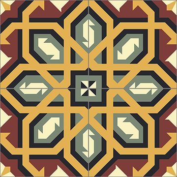Campanas Cement Tile by Original Mission Tile