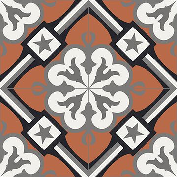 Champagne Cement Tile by Original Mission Tile