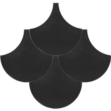 Fs-101 Black 8×8 Cement Tile by Original Mission Tile