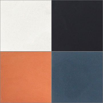 S-100 White 2×2 Cement Tile by Original Mission Tile