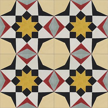 Walton Cement Tile by Original Mission Tile