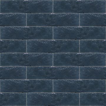 Ze-108 Brick Navy 2X8X3/8″ Cement Tile by Original Mission Tile