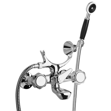 Arno Bath-shower Mixer with Adjustable Shower Kit 37..105 by Paini spa Rubinetterie