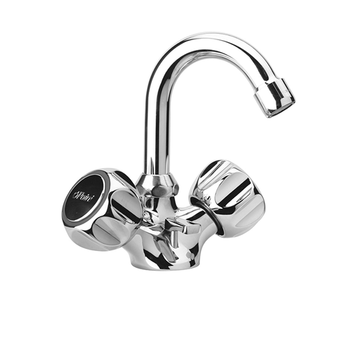 Arno Bidet Mixer with Swivel Spout, 1” Pop-up Waste 37..253 by Paini spa Rubinetterie