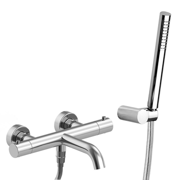 S304 Thermostatic Bath-shower Mixer with Adjustable Shower Kit 3S..105TH by Paini spa Rubinetterie